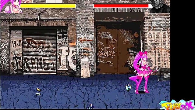 Horny Cosplayer With Big Tits Enjoys Fluttery Magic War Hentai Action