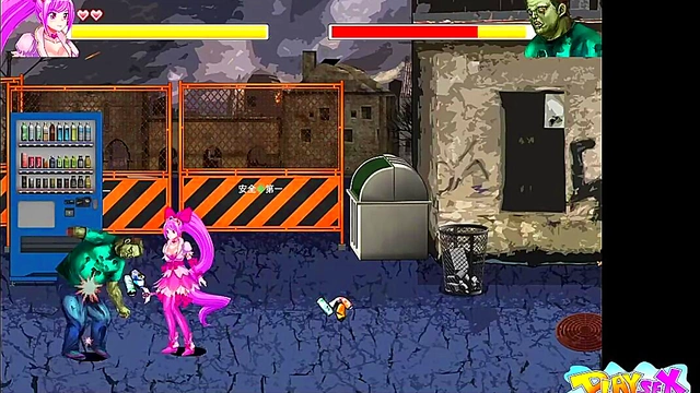 Horny Cosplayer With Big Tits Enjoys Fluttery Magic War Hentai Action