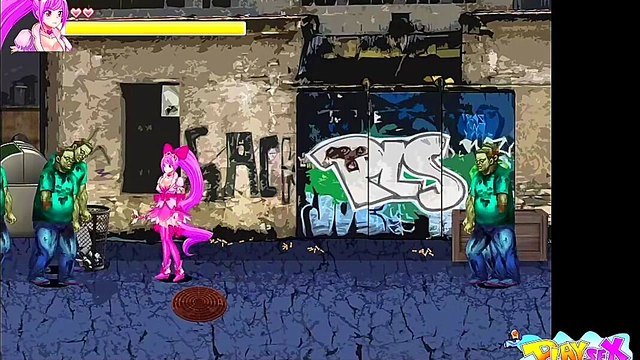 Horny Cosplayer With Big Tits Enjoys Fluttery Magic War Hentai Action