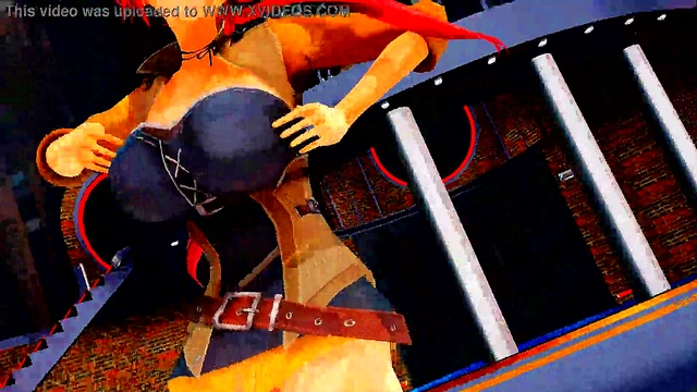Hentai Anime Girls Dance Seductively in MMD Theatrical Fantasy Scene