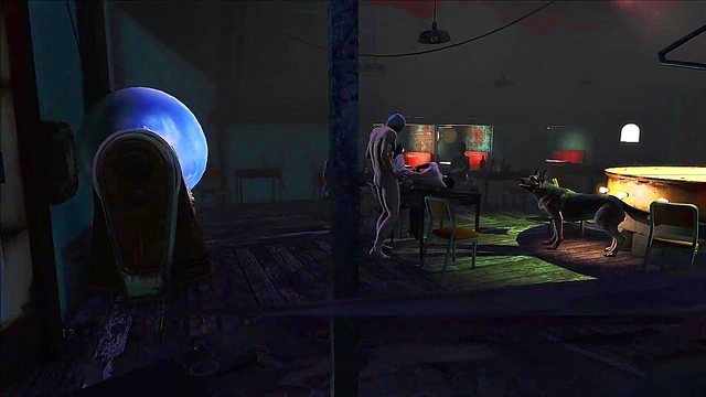 Teen Anime Chick Gets Fucked Publicly in Fallout 4 Nightclub