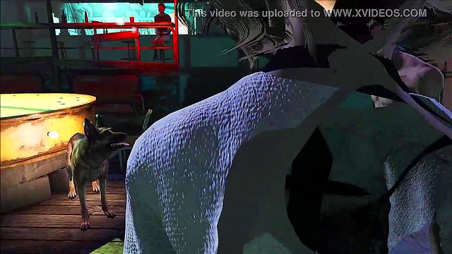 Teen Anime Chick Gets Fucked Publicly in Fallout 4 Nightclub