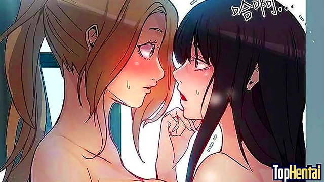 Hentai Teacher Bangs Step-Sister and Little Sister in PC Room Anime Action