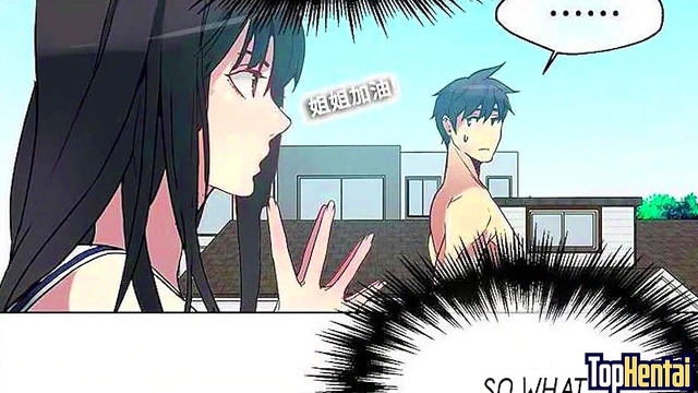 Hentai Teacher Bangs Step-Sister and Little Sister in PC Room Anime Action