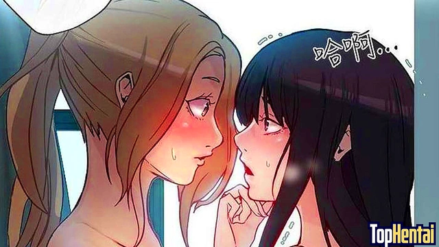 Hentai Teacher Bangs Step-Sister and Little Sister in PC Room Anime Action