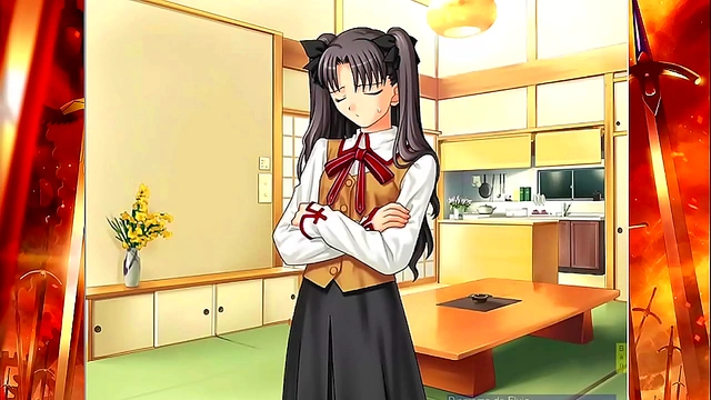 Big-Ass Anime Goddess Rides Big Dick in Fate Stay Night Realta Nua Eroge