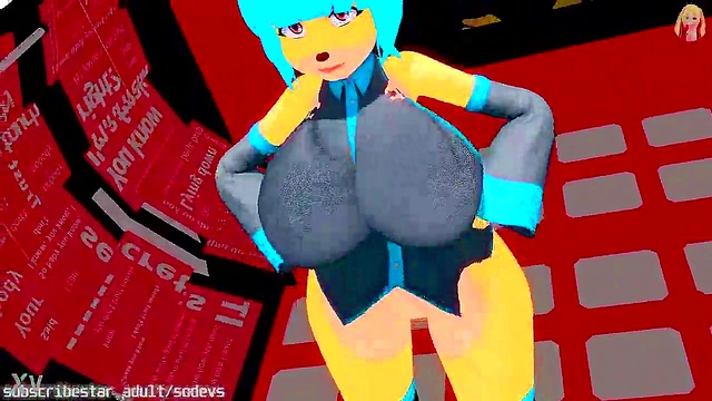 Horny Megumi Strips Seductively for Pleasure in Anime Fantasy