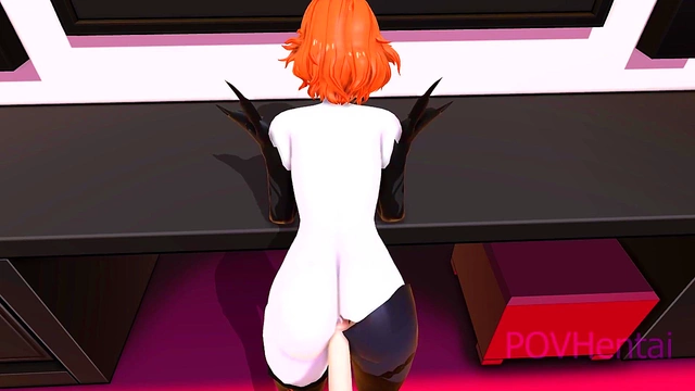 Kronya from Fire Emblem Gets Wild in 3D Anime RPG Parody Action