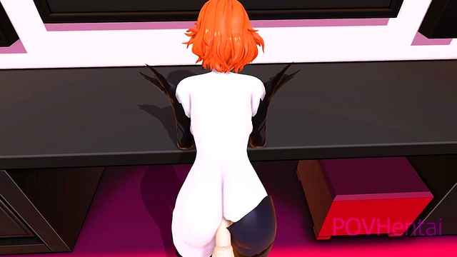 Kronya from Fire Emblem Gets Wild in 3D Anime RPG Parody Action