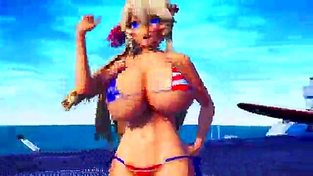 Big-Titted Kancolle Girls Dance & Seduce for Hot Hentai Sex