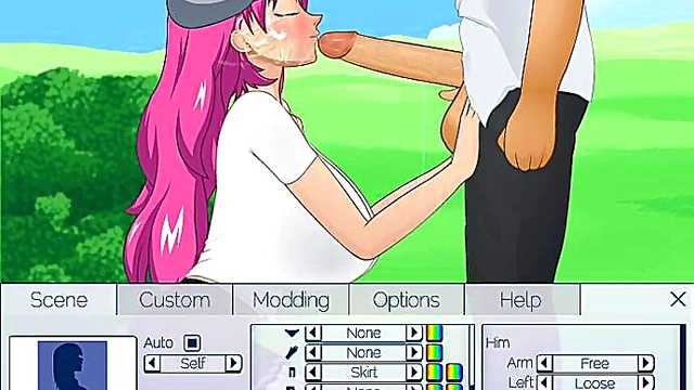 Dragon Girl Gives Intense Super Deep Throat For Horny Hentai Action