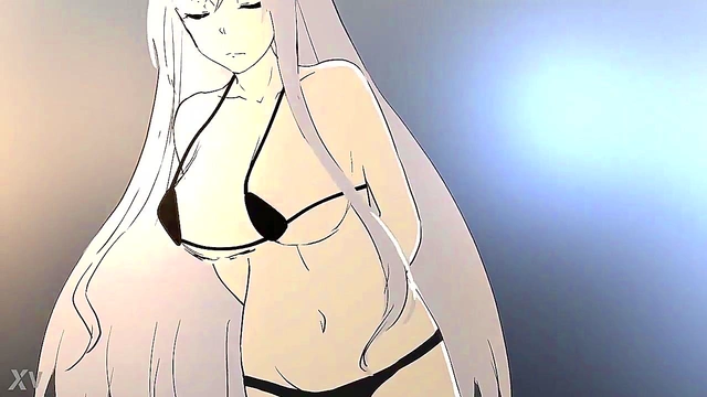 Hentai Anime Babe Shakes Her Juicy Boobs Seductively