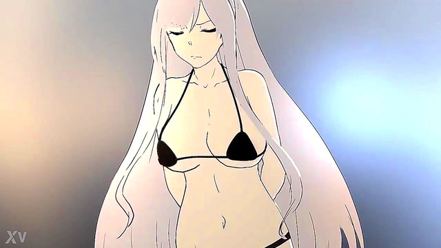 Hentai Anime Babe Shakes Her Juicy Boobs Seductively