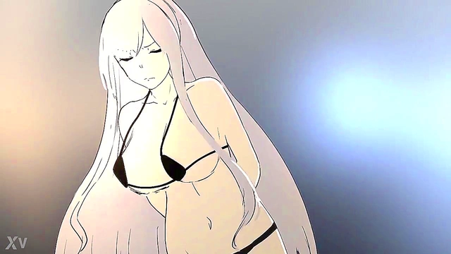 Hentai Anime Babe Shakes Her Juicy Boobs Seductively