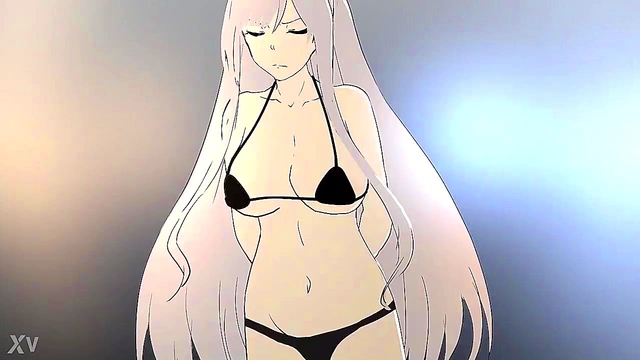 Hentai Anime Babe Shakes Her Juicy Boobs Seductively