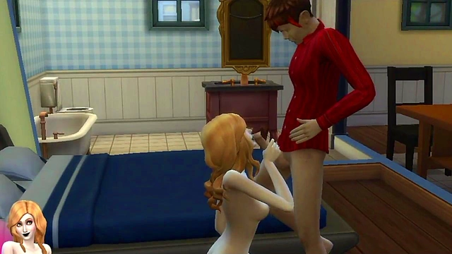 Charlie Deepthroats Alastor in Steamy Hazbin Hotel Parody Porn Scene