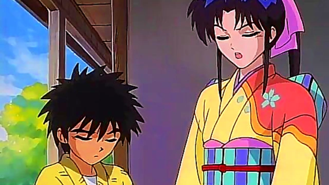 Samurai Anime Hero Takes On Rivals in Intense XXX Battle Scene