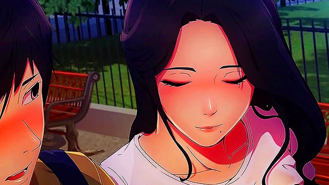 Boss Becomes Step-Mom's Roommate for Naughty Anime-Hentai Fun