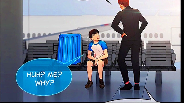 Boss Becomes Step-Mom's Roommate for Naughty Anime-Hentai Fun