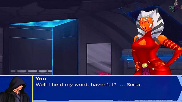 Hot Star Wars Sith Alien Girls Bang With Big Breasts & Tattoos