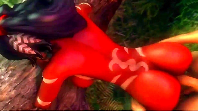 3D Hentai Queen Of The Jungle Rides Dick Wildly For Juicy Orgasm