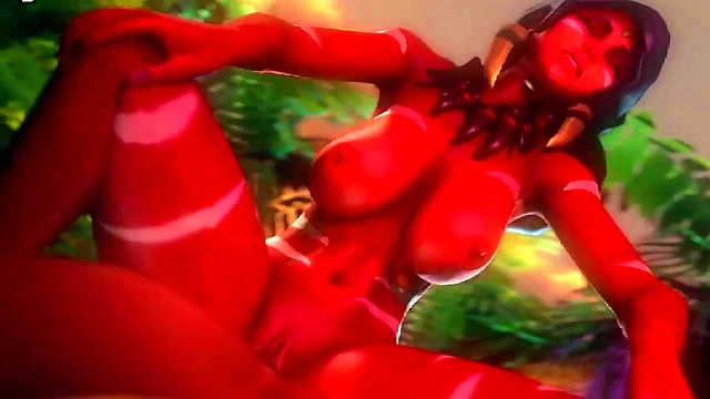 3D Hentai Queen Of The Jungle Rides Dick Wildly For Juicy Orgasm