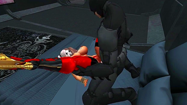 Batman Fucks Harley Quinn in Anime Fantasy Sex Adventure