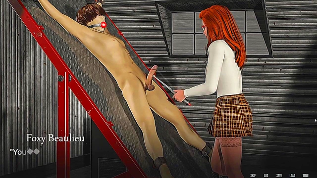 Horny Mistress Teases Sub With CBT & E-Stim In Hentai Femdom Fantasy