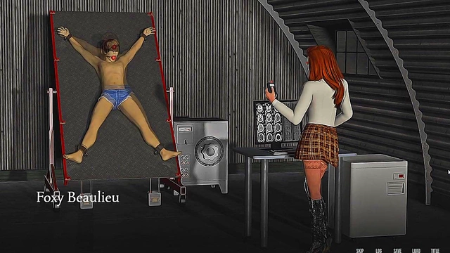 Horny Mistress Teases Sub With CBT & E-Stim In Hentai Femdom Fantasy