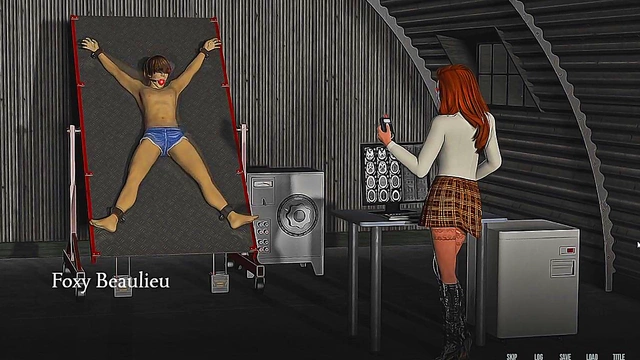 Horny Mistress Teases Sub With CBT & E-Stim In Hentai Femdom Fantasy