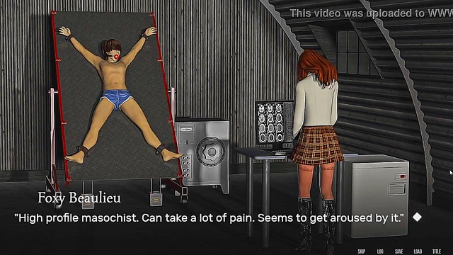 Horny Mistress Teases Sub With CBT & E-Stim In Hentai Femdom Fantasy