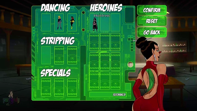 Batgirl & Starfire Tease Pussy in Public for Justice League Heroes