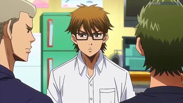 Horny Schoolgirls Play Sports for naughty Fun in Diamond No Ace Anime