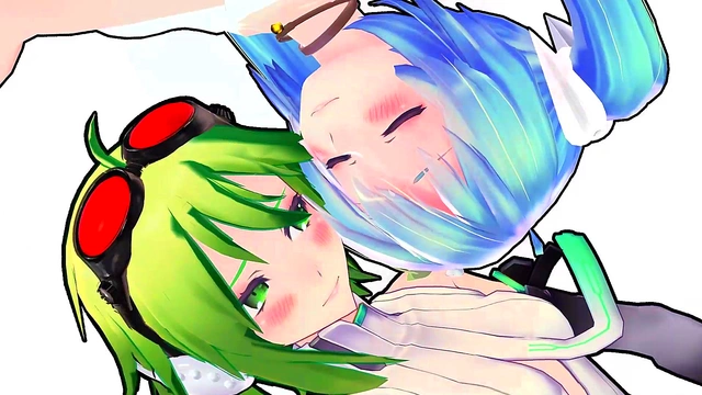 Hentai Anime MMD – GUMI & MIKU Get Pregnant Before Ovulation
