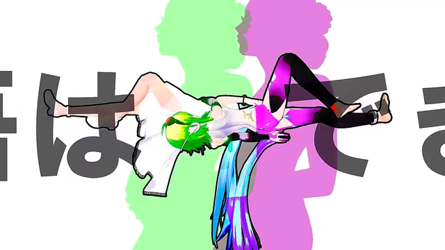 Hentai Anime MMD – GUMI & MIKU Get Pregnant Before Ovulation