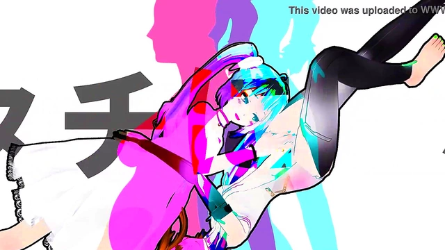 Hentai Anime MMD – GUMI & MIKU Get Pregnant Before Ovulation