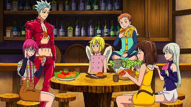 Seven Deadly Sins Anime – Hot Dubbed Scenes from Prisoners of Heaven