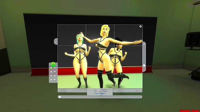 Dragon Ball Cosplay MILF Chichi Cheats With Handcuffed Bulma & 18 For Hot Photoshoot