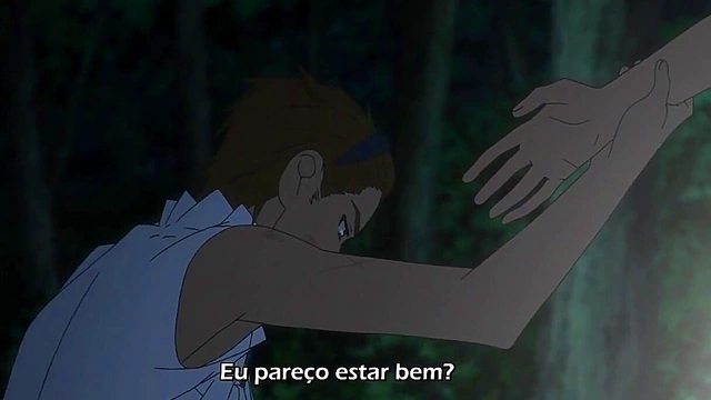 Hana Year Subtitled – Anime Couple Enjoy Hot Session With Cute Hentai Girl