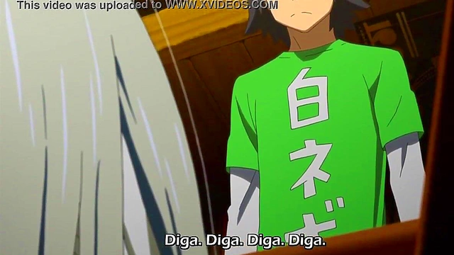 Hana Year Subtitled – Anime Couple Enjoy Hot Session With Cute Hentai Girl