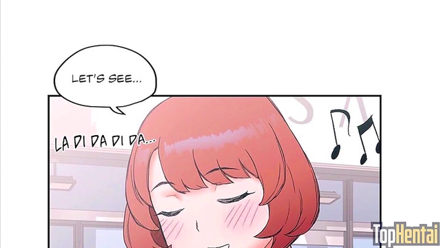 Dark-Skinned Anime Chick Flexes for Yoga Sex With CFNM Action