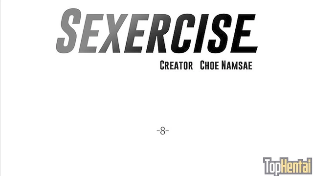 Dark-Skinned Anime Chick Flexes for Yoga Sex With CFNM Action