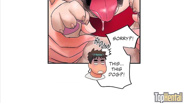 Dark-Skinned Anime Chick Flexes for Yoga Sex With CFNM Action