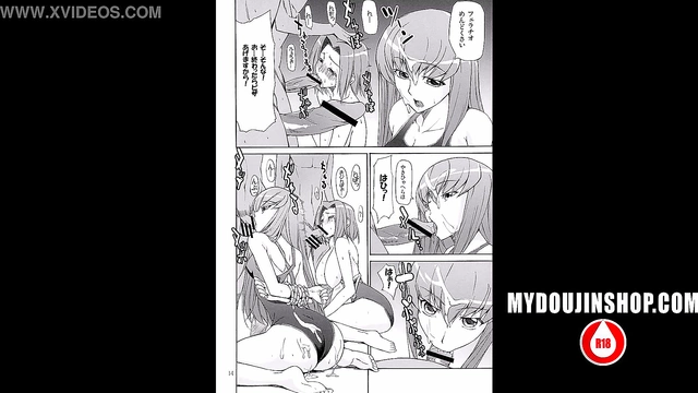 Sexy Big-Breasted Girls Dominate in Hentai Orgy with BDSM & Paizuri Fun