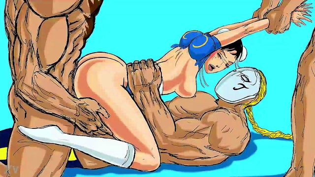 Chun Li Gets Rough DPe By Skeet Fighter Villains Vega & Zangief