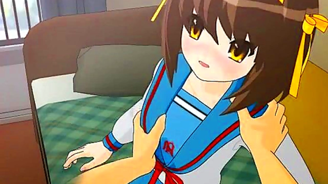 Haruhi's Anime Adventure – Hot Hentai Sex Session Revealed