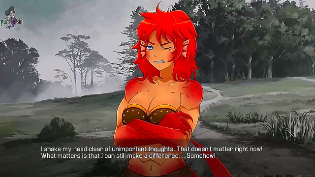 Redhead Mummy Monster-Girl Dominates Rough Anime Sex With Big Boobs & Slime DragonCowgal