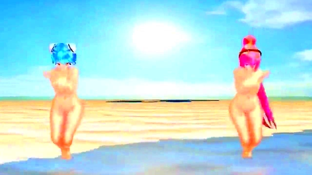 Horny MMD Anime Couple Engages in Hot ProjectSEX Rehearsal Session