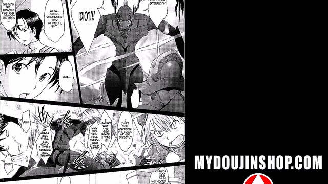 Asuka Seduces Shinji With Big Tits & Ass After Stripping Off Tight Bodysuit