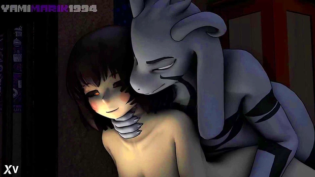 Hot Anime Anal Sex With Sexy Undertale Character Chara